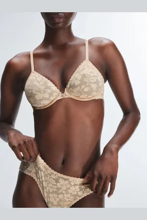 Savage X Fenty Lavish Lace Unlined Plunge Bra