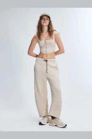 Savage X Fenty Cargo Fleece Barrel Leg Sweatpant