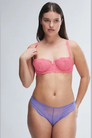 Savage X Fenty Romantic Corded Lace Unlined Balconette Bra