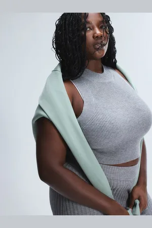 Savage X Fenty Très Soft Mock-Neck Sweater Crop Top