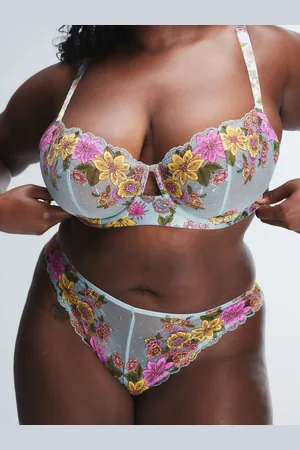 Savage X Fenty Mod Poppy Lace Brazilian Panty
