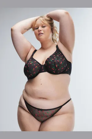 Savage X Fenty Puff Cherries Unlined Demi Bra