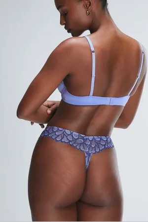 Savage X Fenty Savage Not Sorry Lace Thong Panty