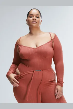 Savage X Fenty Sleek Stitch Modal Sleep Long-Sleeve Bodysuit