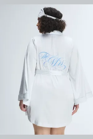 Savage X Fenty Satin Ever After Bridal Sleep Robe
