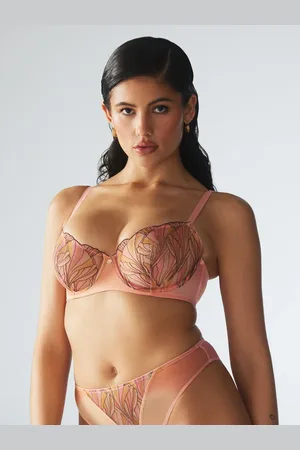 Savage X Fenty Beneath The Surface Embroidered Unlined Balconette Bra