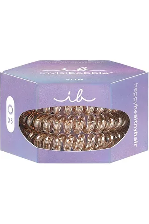 invisibobble Slim Premium - Bronze Me Pretty, Gomas Para El Pelo