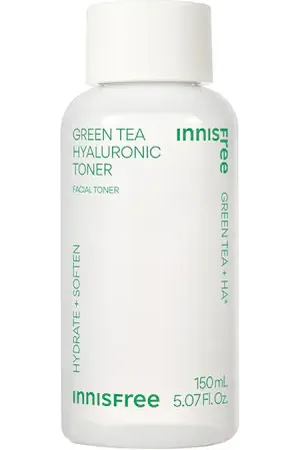 Innisfree Loción Tonificante Con Ácido Hialurónico Y Té Verde - Tónico Hidratante