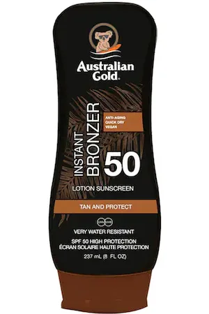 Australian Gold Spf 50 Lotion W/ Bronzer - Protector Solar Con Bronceador
