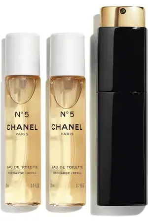 CHANEL N°5 - Eau De Toilette Vaporisateur De Sac - Rechargeable 3 X 20 Ml