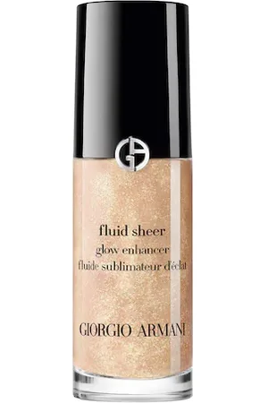 Emporio Armani Fluid Sheer - Iluminador Líquido, Acabado Luminoso, Fluido Ligero