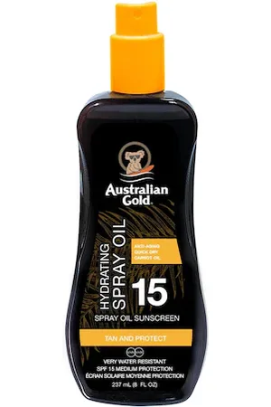 Australian Gold Spray Oil Sunscreen Spf 15