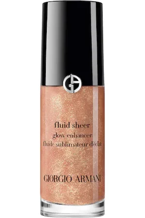 Emporio Armani Fluid Sheer - Iluminador Líquido, Acabado Luminoso, Fluido Ligero