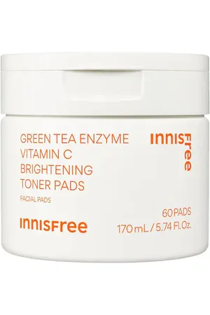 Innisfree Discos Luminosidad Con Enzima De Té Verde Y Vitamina C - Tratamiento Antimanchas