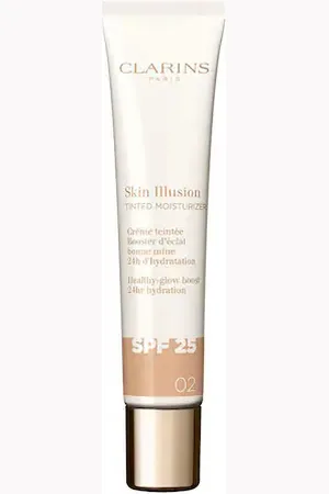 Clarins Skin Illusion Tinted Moisturizer Spf25 - Tratamiento Con Color Efecto Glow