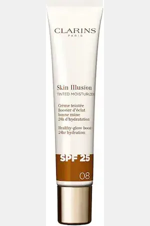 Clarins Skin Illusion Tinted Moisturizer Spf25 - Tratamiento Con Color Efecto Glow