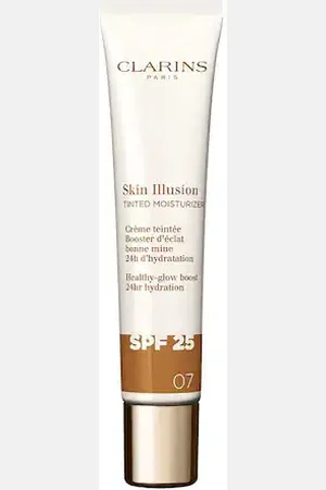 Clarins Skin Illusion Tinted Moisturizer Spf25 - Tratamiento Con Color Efecto Glow