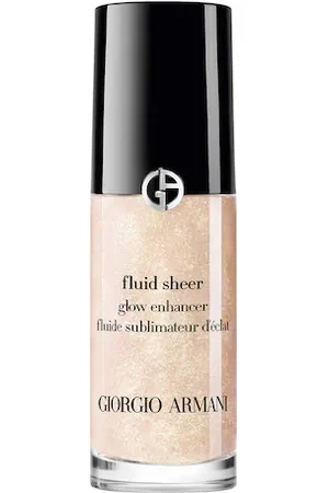 Emporio Armani Fluid Sheer - Iluminador Líquido, Acabado Luminoso, Fluido Ligero