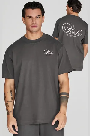 Camiseta Técnica SikSilk Negra para Hombre