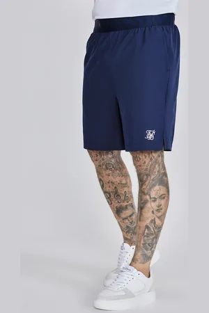 SikSilk Pantalones Cortos Azules Marinos Masculino XS