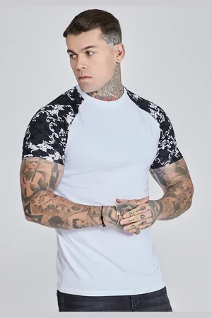 SikSilk Camiseta Veneciana Blanca Masculino XS