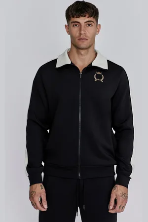 SikSilk Top Pista Crest Negro Masculino M