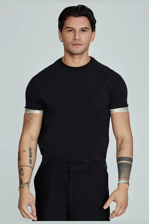 SikSilk Camiseta técnica negra para hombre XS