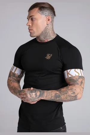 SikSilk Camiseta técnica negra para hombre XS