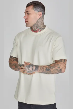 SikSilk Camiseta oversized para hombre XS