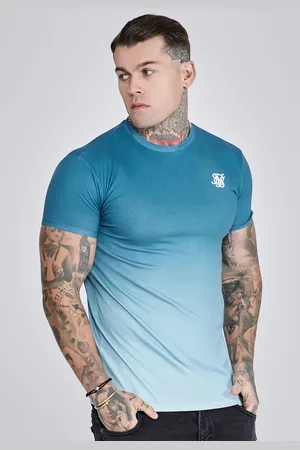 SikSilk Camiseta Fade Verde Masculino S