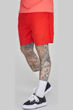 SikSilk Shorts de baño coral para hombre S