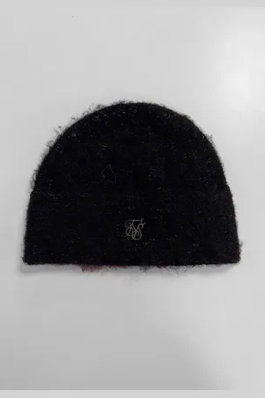 SikSilk Gorro Tricotado Negro Masculino One Size