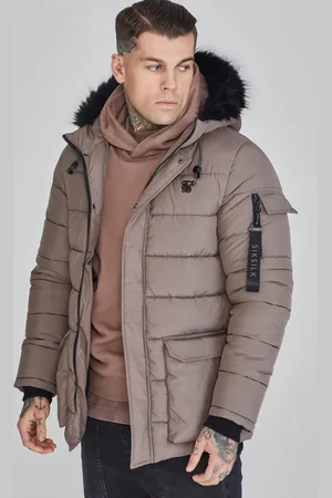 SikSilk Parka para hombre S