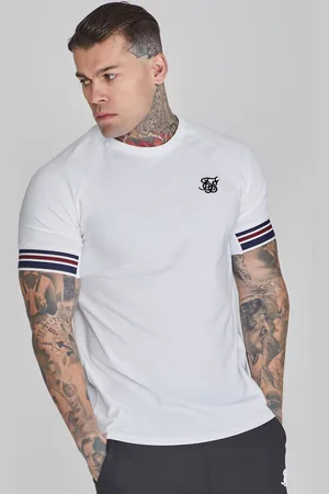 SikSilk Camiseta técnica blanca para hombre XS