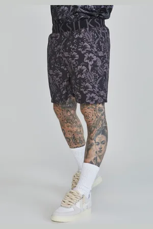 SikSilk Shorts de baño negros para hombre S