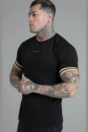 SikSilk Camiseta de torneo negra para hombre XS