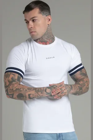 SikSilk Camiseta de torneo blanca para hombre XL