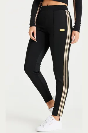 SikSilk Pantalón negro XXXS