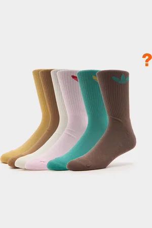 adidas 6-Pack Trefoil Crew Socks - size? exclusive