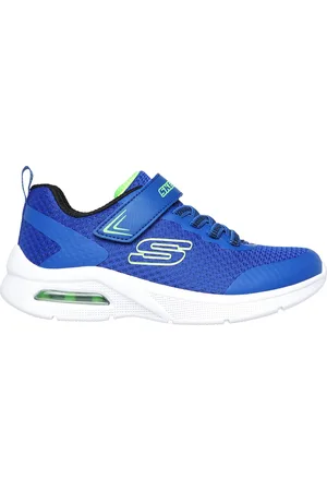 Skechers Niño Microspec Max en /Lima, talla 27.5