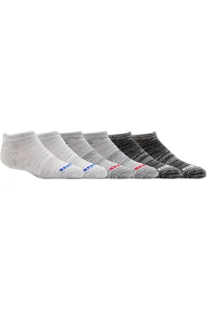 Skechers 6 Pack Low Cut Non Terry medias o calcetines? en , talla Pequeña