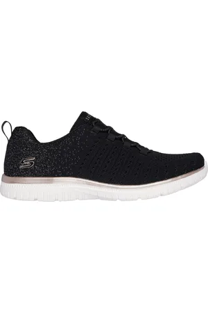 Skechers Virtue - Lucent en /Oro Rosa, talla 35, Vegan