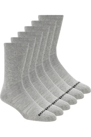 Skechers 6 Pack Grande Core Crew medias o calcetines? en , talla Grande
