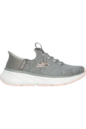 Skechers Slip-ins Relaxed Fit: Edgeride - Impression en /Naranja, talla 36, Vegan