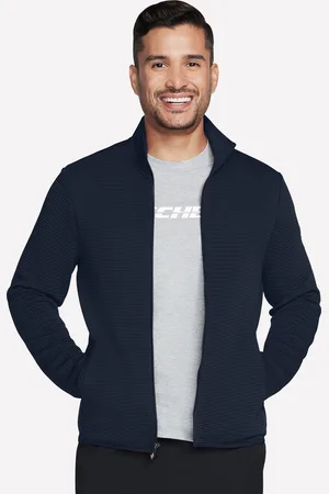 Skechers The Hoodless sudadera Ottoman chaqueta en /Rojo, talla Pequeña