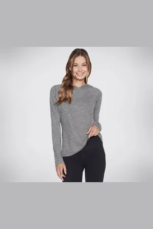 Skechers GODRI SWIFT Hooded Long Sleeve en , talla Pequeña, Vegan