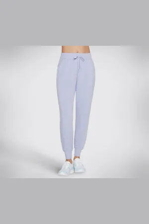 Skechers SKECHLUXE Restful pantalones jogger en /Rosa Claro, talla Media