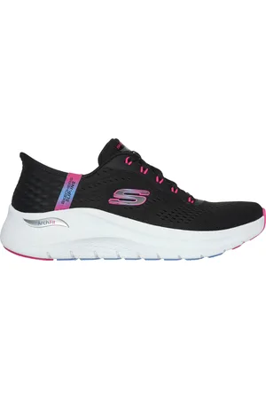 Skechers Slip-ins: Arch Fit 2.0 - Easy Chic en /Rosa Caliente, talla 35, Vegan
