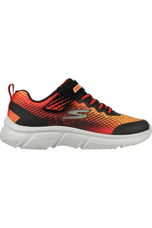 Skechers Niño GOrun 650 - Norvo en /Rojo, talla 27.5