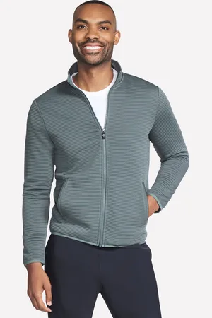 Skechers The Hoodless sudadera Ottoman chaqueta en /Negro, talla Pequeña
